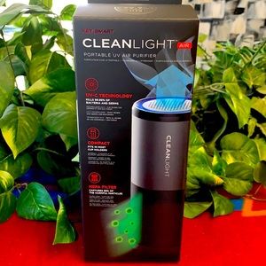Key/smart clean light air portable UV air purifier